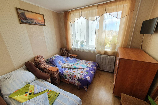 Фото 9. Уютная двухкомнатная квартира с видом на море
